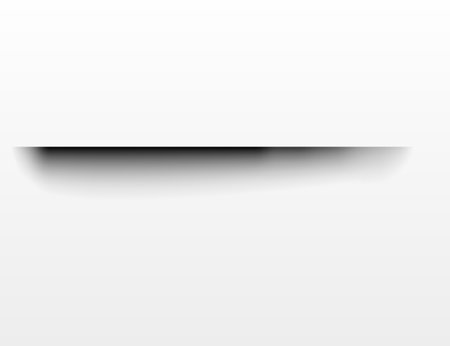 Shadow effect. Realistic blurred edges shadow of isolated template. Oval drop shadow for any vector objectsのイラスト素材