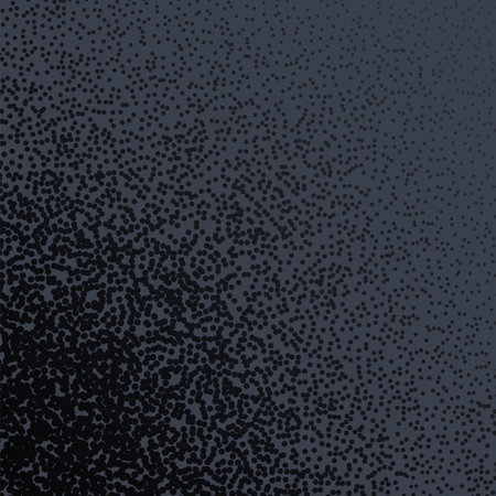 Dotwork noise gradient vector background. Black noise stipple dots. Sand grain effect. Abstract grunge spray bannerのイラスト素材
