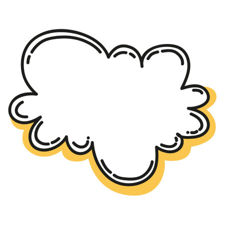 Journal doodle icon. Hand drawn banner or element for notebook, diary and planner. Doodle scribble style. Vector illustrationのイラスト素材