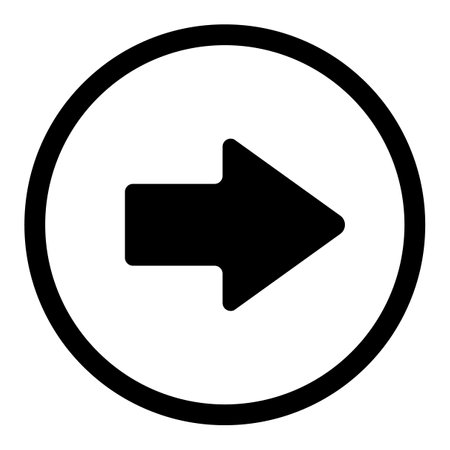 Arrow icon. Modern simple arrow or cursor. Directional arrow flat style isolated on white background. Vector illustrationのイラスト素材
