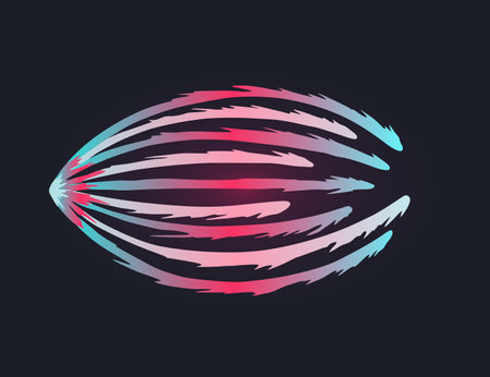 Cartoon laser gun beam. Alien combat weapon rays. Futuristic shot effect. Destructive plasma flow. Bomb blaster attack explosion. Vector game elementのイラスト素材