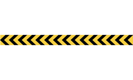 Danger warning board icon. Caution and dangerous area. Yellow sign for safety, hazard shock. Keep out caution warning and risk zone. Vector cartoon illustrationのイラスト素材