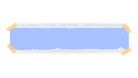 Paper notes stickers. Place for memo messages on paper sheets. Blank sticky place for to do list and office notice or information boardのイラスト素材