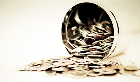 Can full of coins