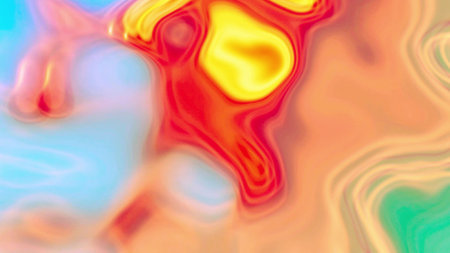 Abstract background with colourful motion background. Multiple mixed color abstract backgroundの写真素材