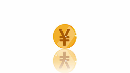 Currency coin, Payment system. Coins and Dollar cent Sign isolated on white background. Flat design style. Business concept.Moneyの写真素材