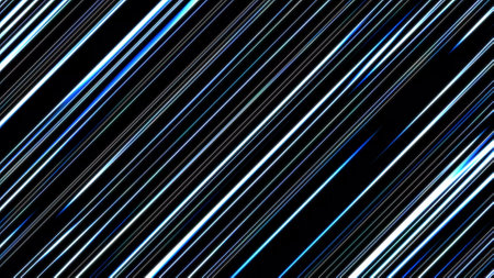 Neon colorful wave line abstract illustration graphics on black background.