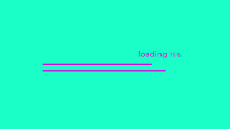 Abstract blue color color waiting loading bar illustration.