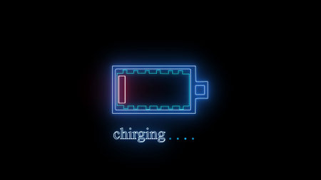Electrical energy and power supply source concept, accumulator battery with charging