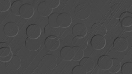 illustration abstract background black circles. 3D panel. Futuristic background. gray color moon...