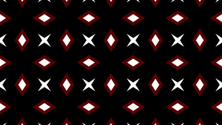 Seamless colorful ornamental pattern style Kaleidoscope design illustration background.