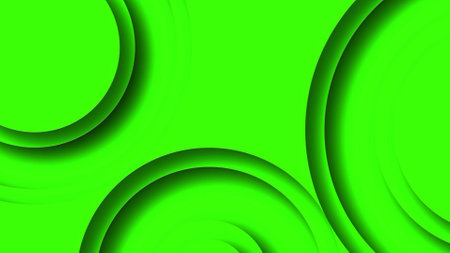 Green color background with Beautiful Wave Design illustration background.の写真素材