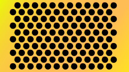 Abstract Black and yellow color bee dongles texture illustration background.の写真素材