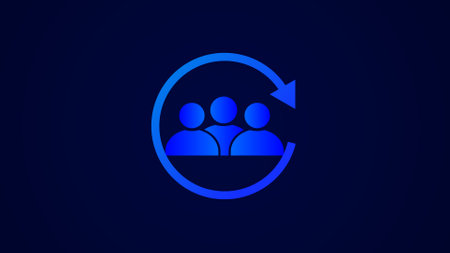 A symbol of a joint family members illustration background.