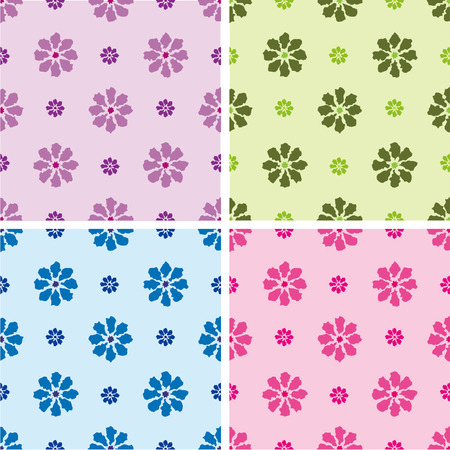 Seamless printsのイラスト素材