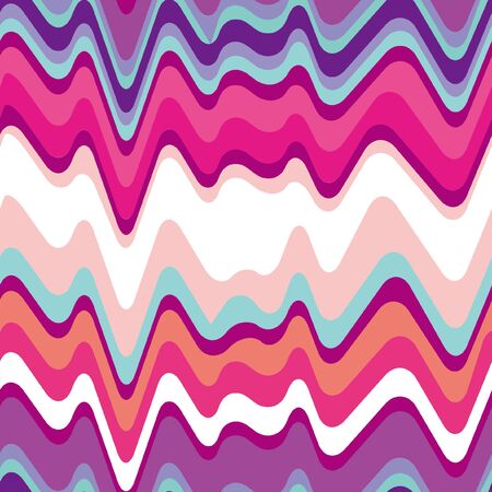 multicolor patternのイラスト素材