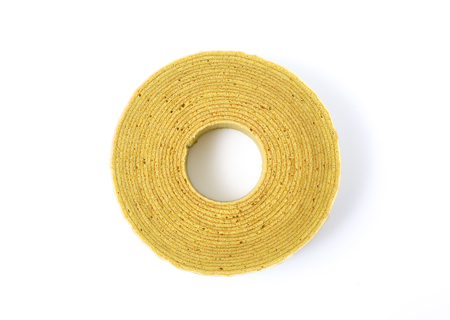 green tea baumkuchenの写真素材