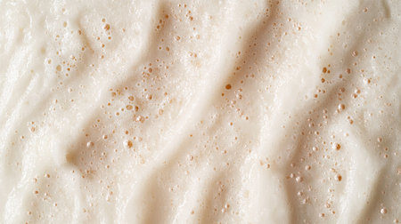 Close-up of exfoliating scrub texture with small granules, showing details and smooth application, copy space, no peopleの素材