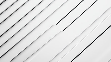 A clean white background with perfectly straight black lines running across, creating a minimalist and modern visual patternの素材