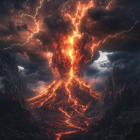 Volcanic Lightningの素材