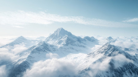 Majestic mountain view from the top of the Swiss Alps. Clear, high quality, no people, copy spaceの素材