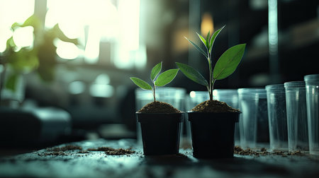 Concept of growth in financial profitability with a focus on professional investment planning strategies.の素材