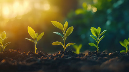 Money growth and profitability, illustrating effective investment planning and financial success.の素材