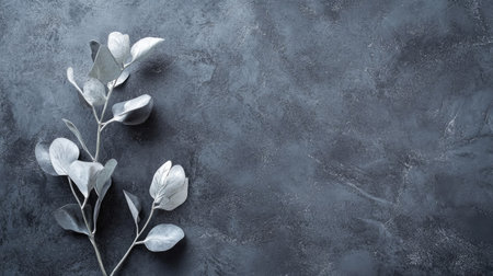 Cool gray background with a hint of texture and a modern, understated lookの素材