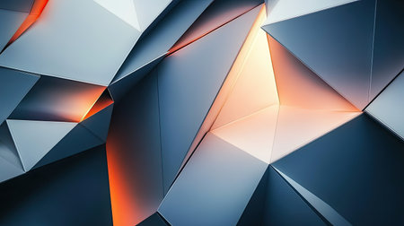 Modern abstract background with sharp lines and contrasting colorsの素材