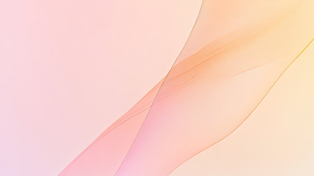 Subtle gradient background transitioning from light pink to soft peachの素材