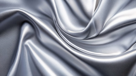 Elegant silver background with a subtle metallic sheen and sophisticated finishの素材