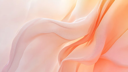 Soft peach background with a gentle gradient and smooth, warm tonesの素材