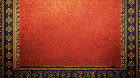 This elegant textured background features a rich red color with intricate patterns, perfect for creating a luxurious and classic design aesthetic.の素材