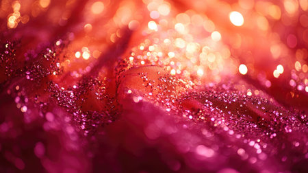 This vibrant abstract background features glittering textures and shimmering colors that create a festive and artistic atmosphere, perfect for design projects.の素材