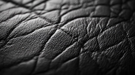 Fine leather texture in close-up, featuring smooth and subtle grain for a sophisticated appearance.6の素材