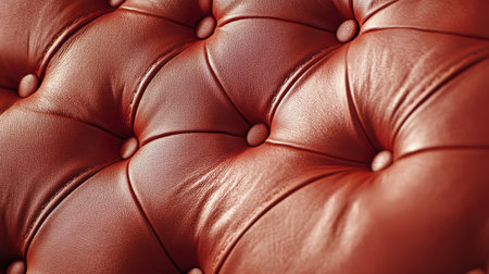 Macro shot of premium leather texture with natural grain patterns, perfect for a luxurious backgroundの素材