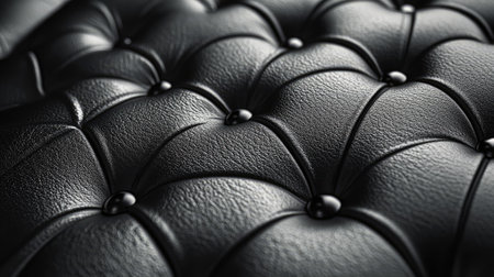 Macro close-up of leather texture with soft grains, perfect for a high-end and stylish backgroundの素材