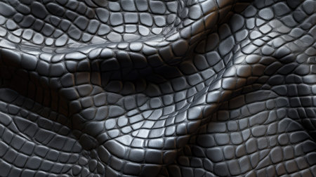 Macro shot of premium leather texture with natural grain patterns, perfect for a luxurious backgroundの素材