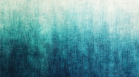A subtle teal-to-blue gradient with hints of green, providing a soothing and minimalistic background for creative applicationsの素材