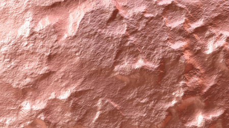 A beautiful close-up of a textured rose gold surface, featuring a glossy finish that adds elegance and warmth. Perfect for modern design projects.の素材
