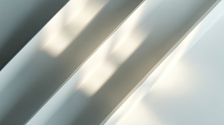 This image features abstract geometric shapes illuminated by soft light, creating a minimalist backdrop ideal for modern design and artistic projects.の素材