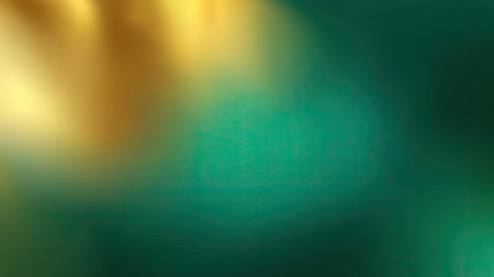 Vibrant abstract background showcasing a beautiful blend of gold and green hues, creating a smooth, modern aesthetic ideal for artistic projects and wallpapers.の素材