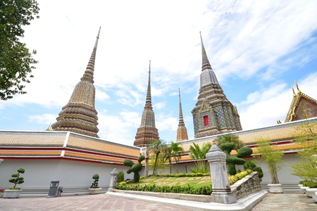 Wat Pho temple  Bangkokの写真素材