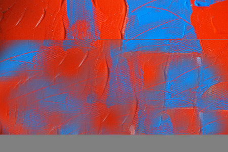 Several colors together as one in the form of oil paint abstract reflectionの写真素材