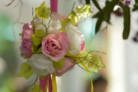 Thai wedding ceremony decorationの写真素材