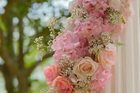 Background beautiful background with flowersの写真素材