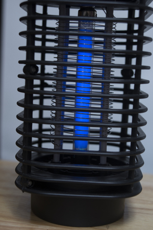 Electric mosquito killer trap Texture backgroundの写真素材