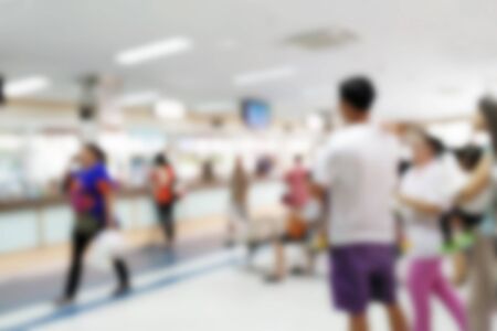 Focus blur counter medicine hospitalの写真素材