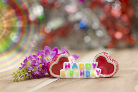 Happy Birthday abstract background Gradient.の写真素材