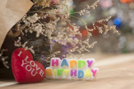 Happy Birthday abstract background Gradient.の写真素材